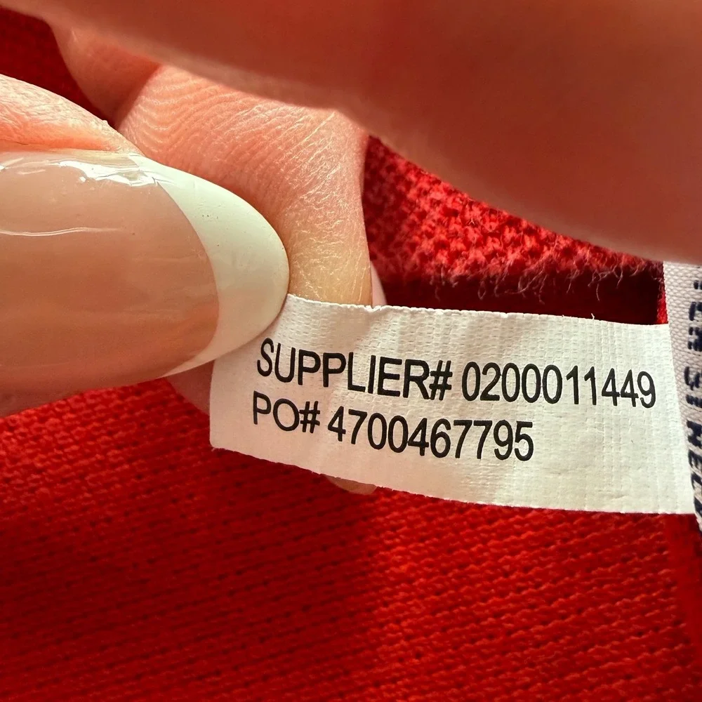Polo Ralph Lauren Big White Pony Polo Shirt Mens XXL Red Custom Fit Rugby #3